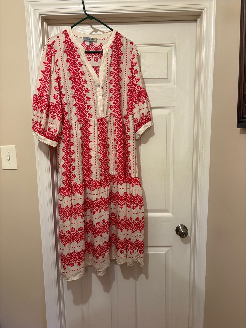 Figueroa and flower dress
